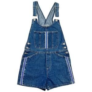 Vintage 90s Xhilaration Denim Overall Shorts